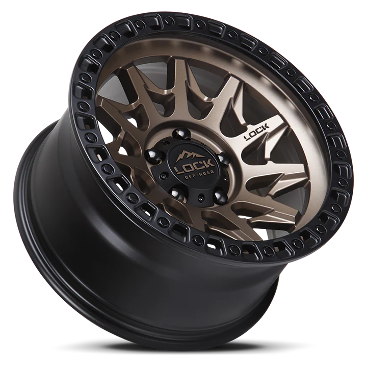 Lock Off-Road Lunatic Wheel - Matte Bronze