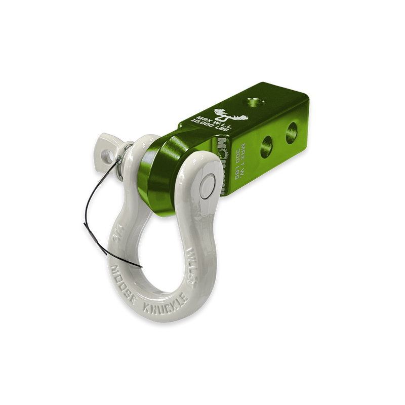 Green B'oh 3/4 Spin Pin Shackle and Mohawk 2.0 Receiver Combo