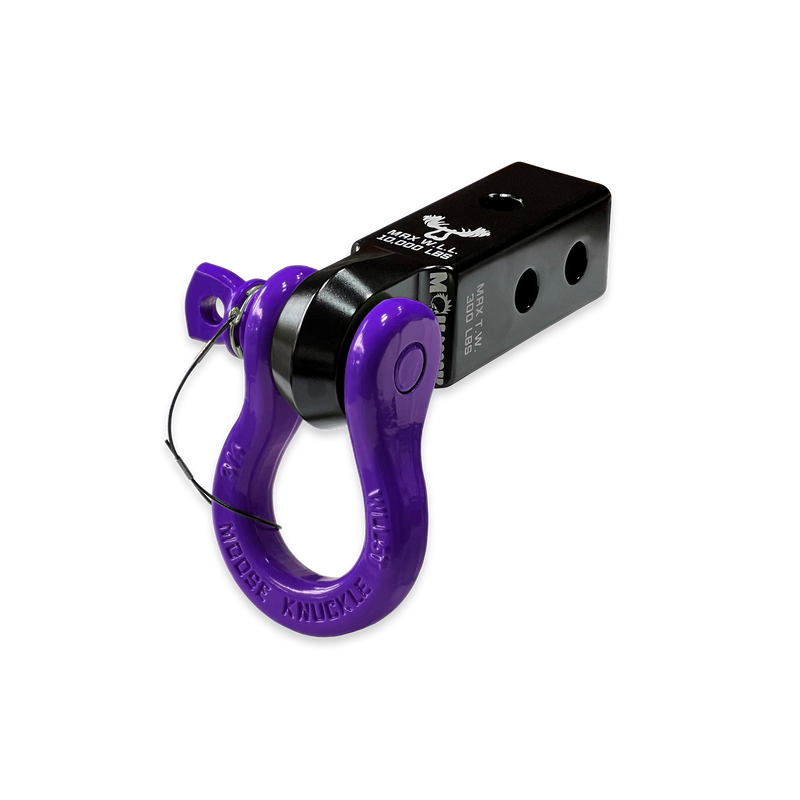 Black B'oh 3/4 Spin Pin Shackle and  Black Mohawk 2.0 Receiver Combo