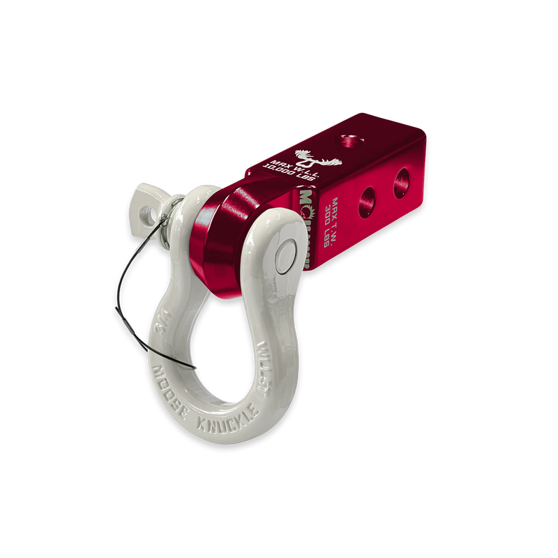 Red B'oh 3/4 Spin Pin Shackle and Mohawk 2.0 Receiver Combo