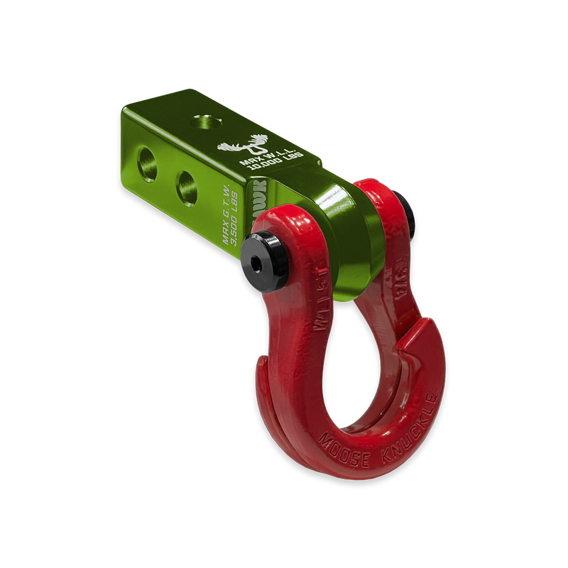 Jowl 3/4 Split Shackle and Green Mohawk 2.0 Receiver Combo