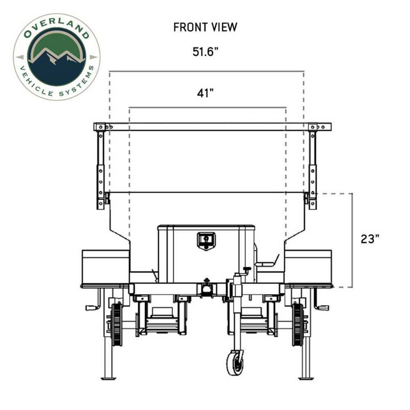 OVS Military Style Off Road Trailer