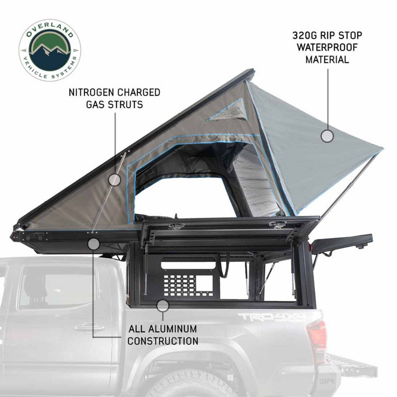 OVS MagPak Camper Shell/Roof Top Tent Combo for Tacoma (2016-2023)