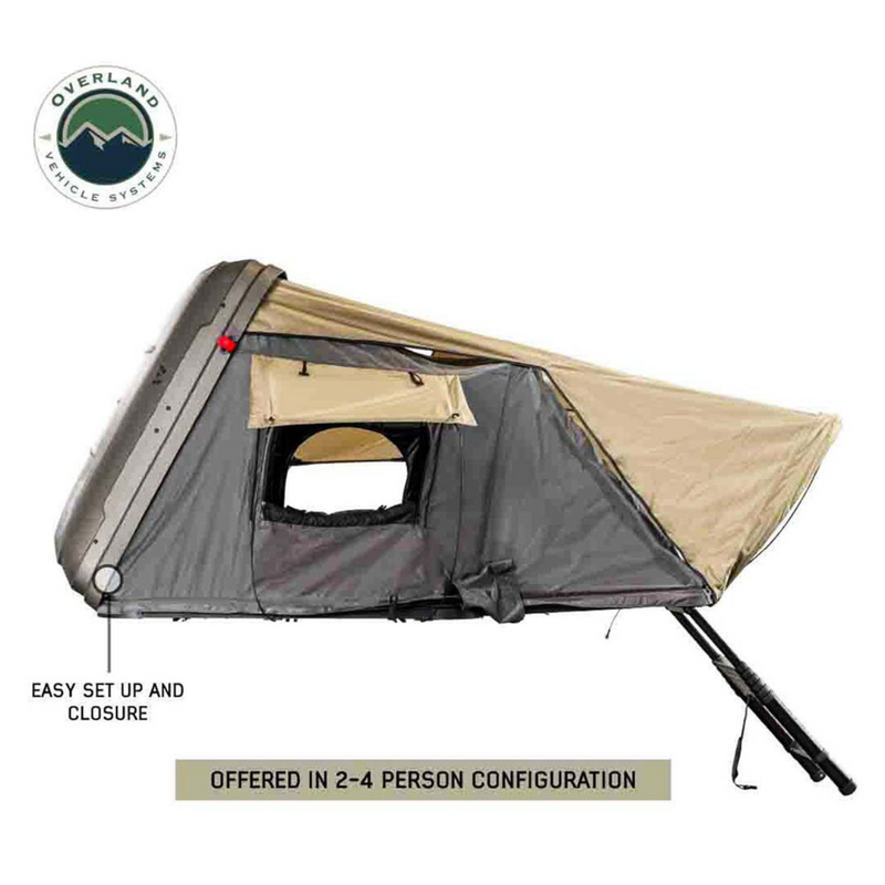 OVS HD Bundu Cantilever Hard Shell Roof Top Tent