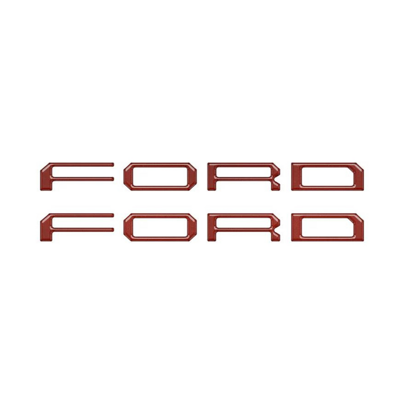 Tufskinz Tremor Running Board Letter Inserts for Ford F-150 & Super Duty (2021-2024) - Aspire Auto Accessories