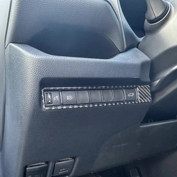 Tufskinz Driver Side Switch Panel Accent Trim for Toyota Rav4 (2019-2024)