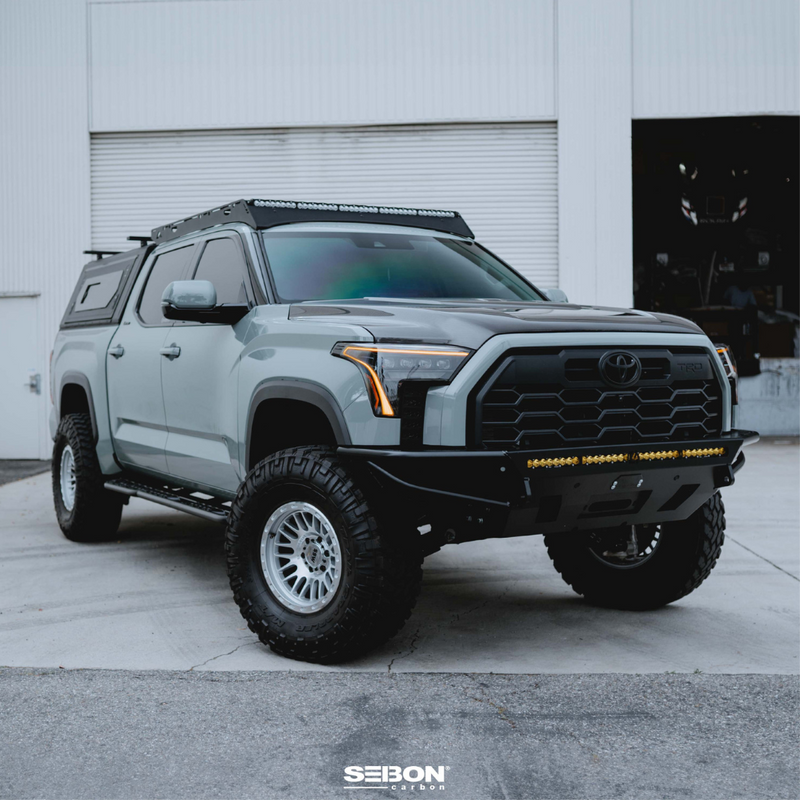 Seibon Carbon Fiber RR-Style Hood for Tundra (2022-2024)