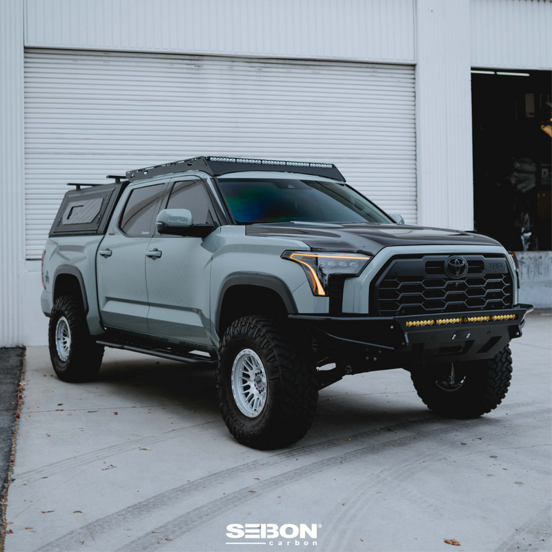 Seibon Carbon Fiber RR-Style Hood for Tundra (2022-2024)