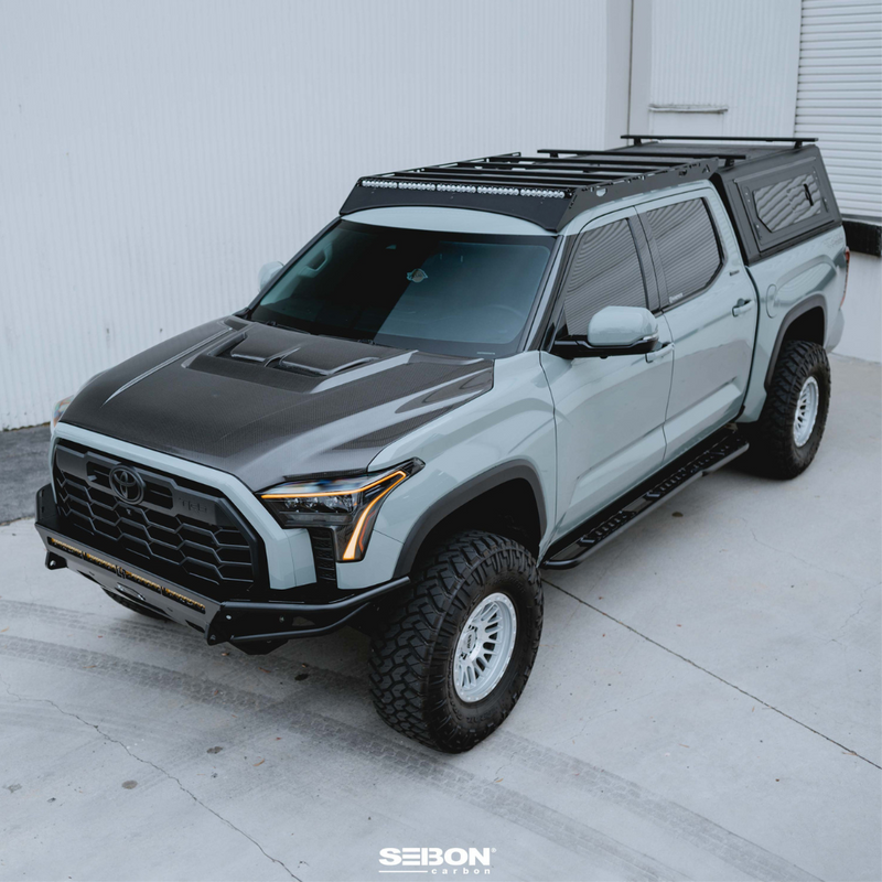 Seibon Carbon Fiber RR-Style Hood for Tundra (2022-2024)