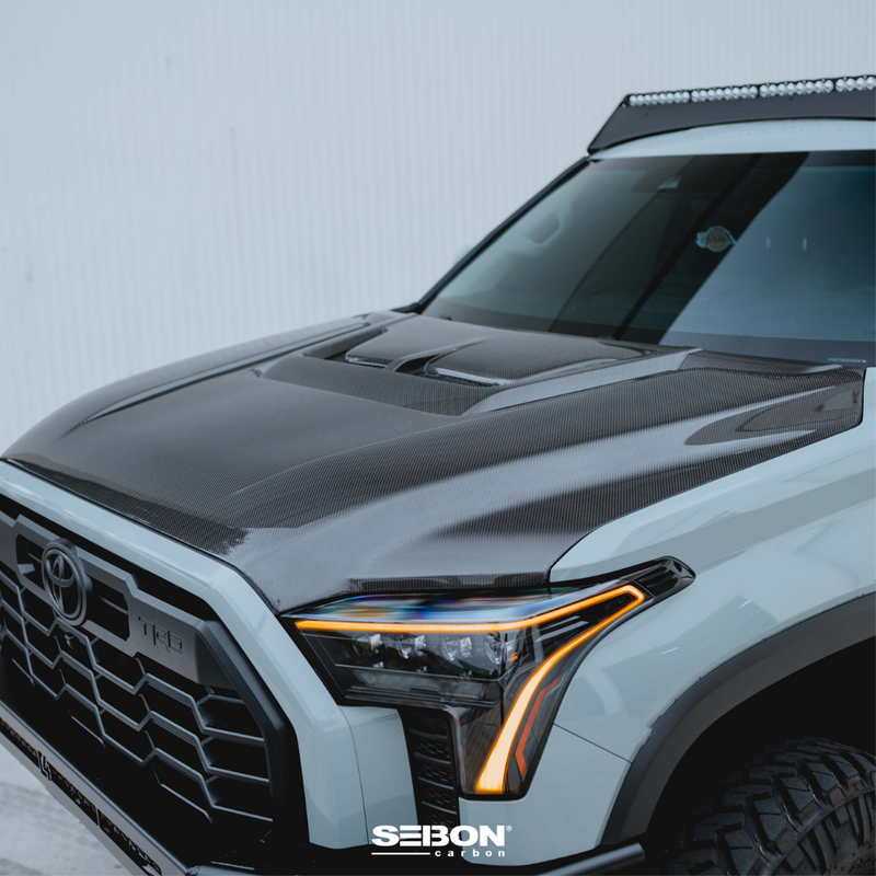 Seibon Carbon Fiber RR-Style Hood for Tundra (2022-2024)