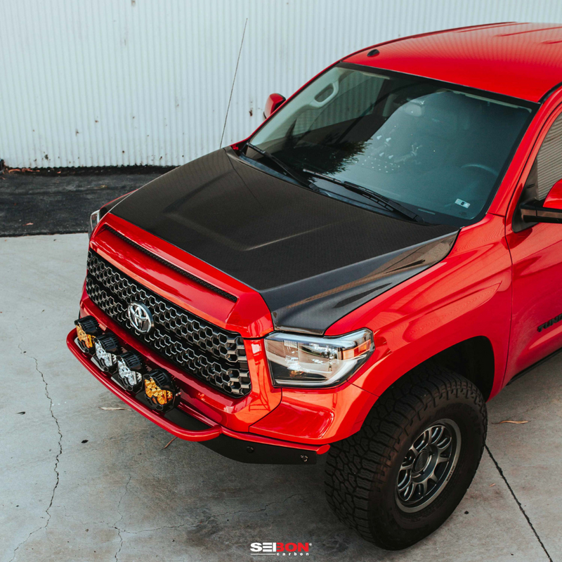 Seibon Carbon Fiber OEM-Style Hood for Tundra (2014-2021)