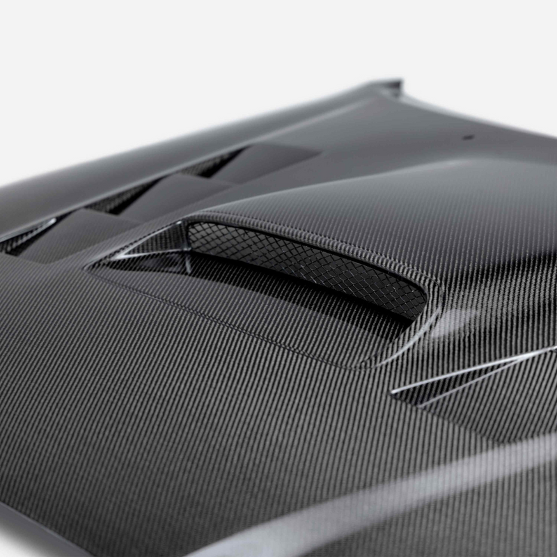 Seibon Carbon Fiber TS-Style Hood for Tacoma (2005-2011)