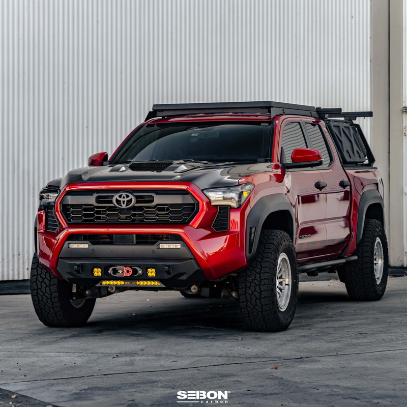 Seibon Carbon Fiber TR-Style Hood for Tacoma (2024-2025)