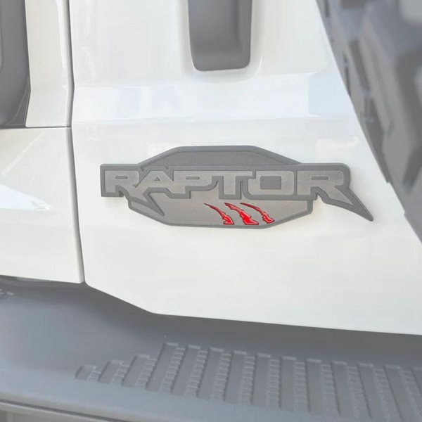 Tufskinz Raptor Emblem Claw Mark Inserts for Ford Bronco Raptor (2023-2024)