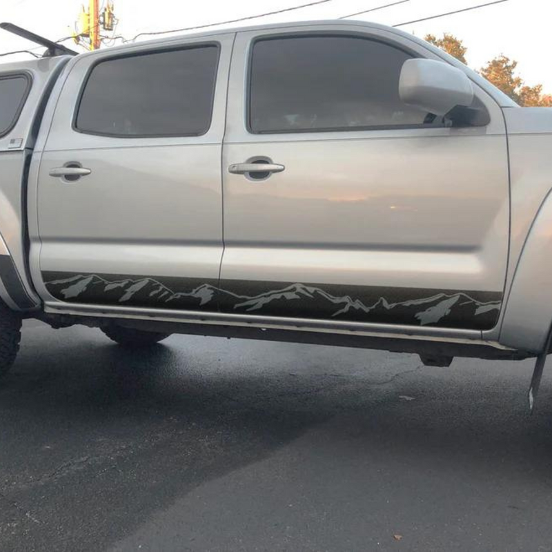 Tufskinz Rocker Panel Protection Overlays for Tacoma (2005-2015)