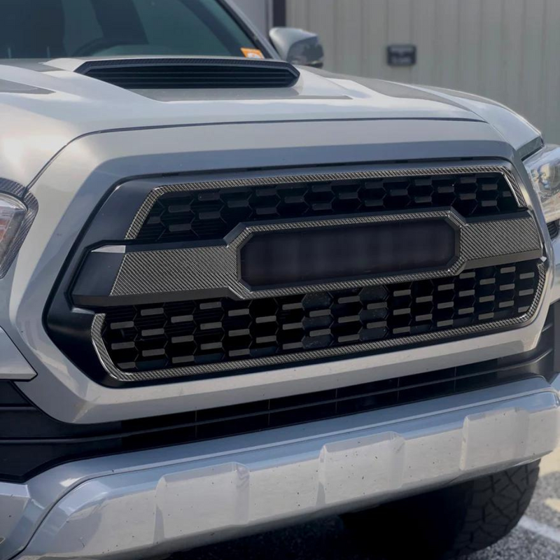 Tufskinz TRD Pro Grille Overlay Accent Trim for Tacoma (2016-2023) - Aspire Auto Accessories