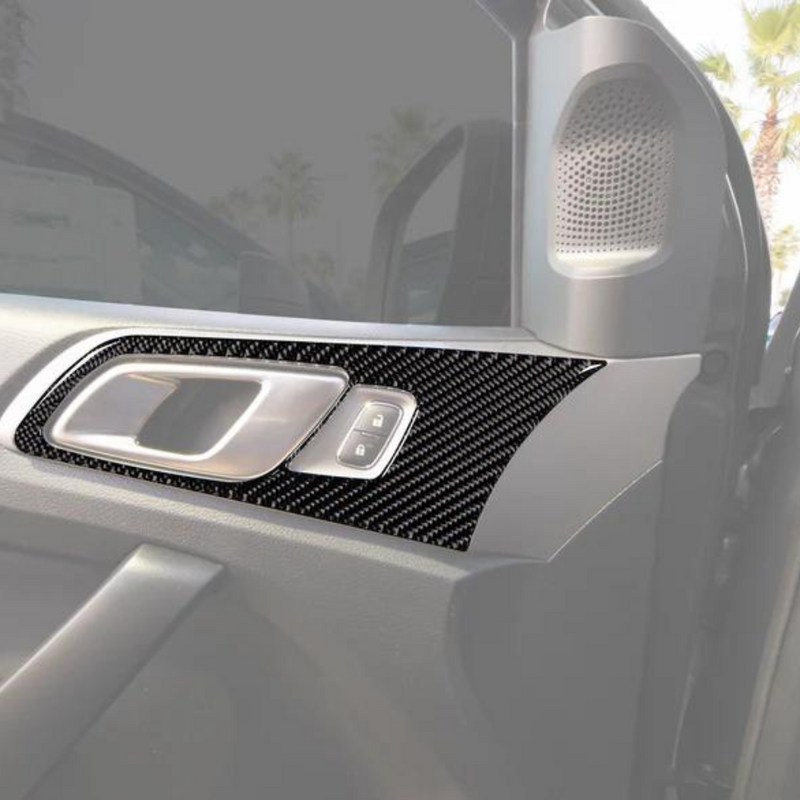 Tufskinz Door Handle Surround Accent Trim for Ford Ranger SuperCrew (2019-2023) - Aspire Auto Accessories