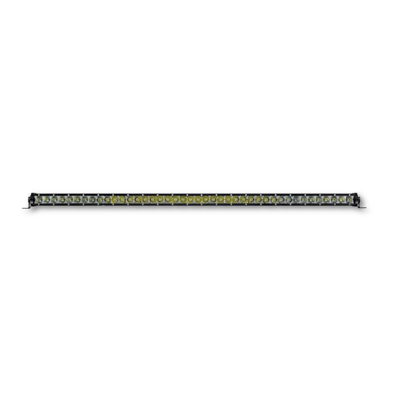 Cali Raised 42" Slim Single Row Amber LED Light Bar - Aspire Auto Accessories