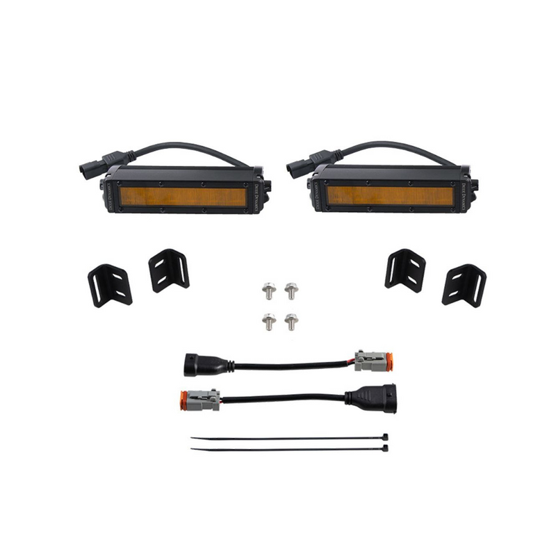 Diode Dynamics SS6 LED Fog Light Kit for Toyota Tundra (2022-2024)