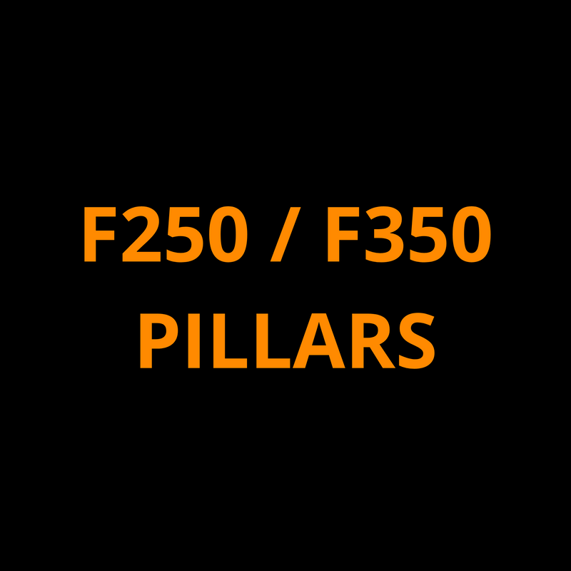 Screen ProTech Window Pillar Kit for Ford F250/350 (2017-2025)