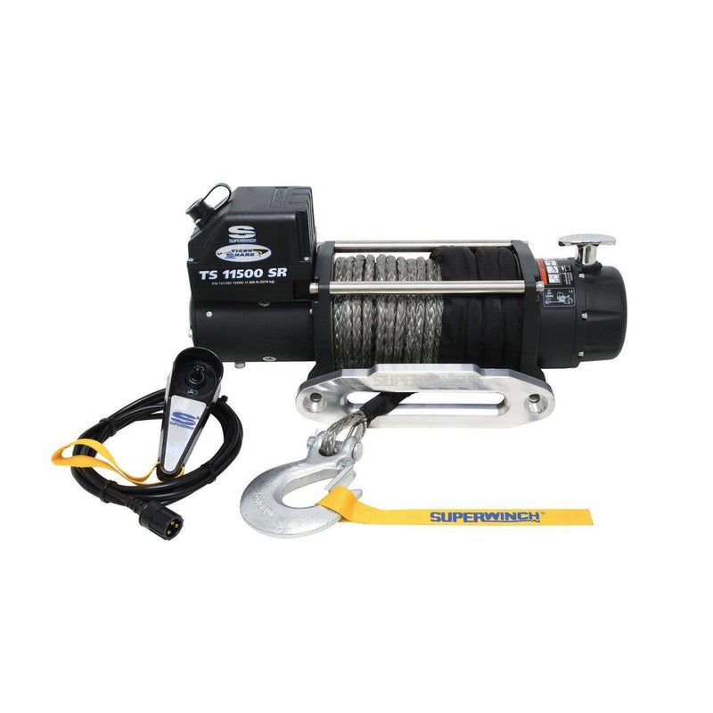 Superwinch Tiger Shark 11500SR Winch with Synthetic Rope