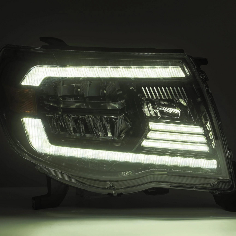 Alpharex LUXX-Series LED Crystal Headlights for Tacoma (2005-2011)