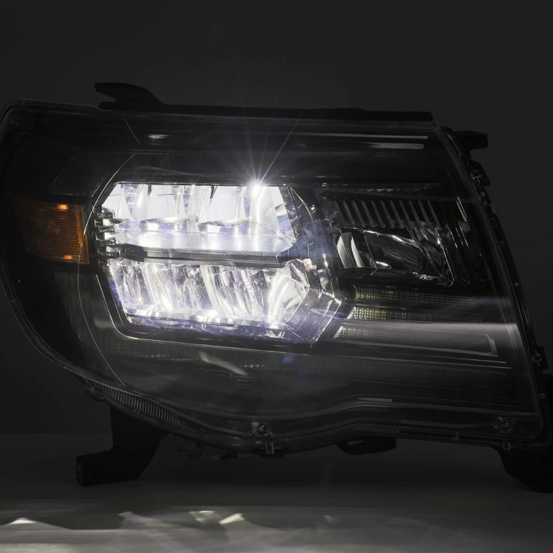 Alpharex LUXX-Series LED Crystal Headlights for Tacoma (2005-2011)