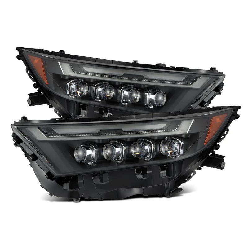 Alpharex NOVA-Series LED Projector Headlights (High Trim) for RAV4 (2019-2024)