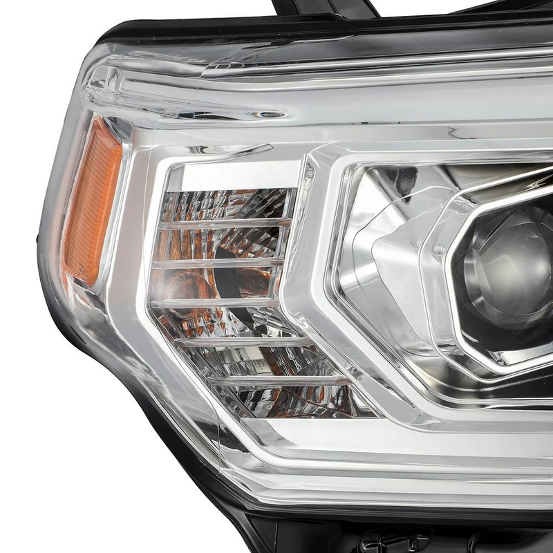 Alpharex PRO-Series Halogen Projector Headlights Chrome for 4Runner (2014-2020)