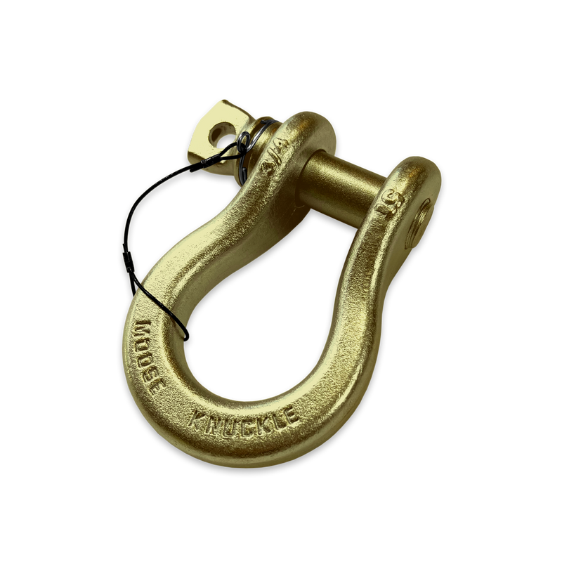 Brass B'oh Recovery Spin Pin Shackle 3/4