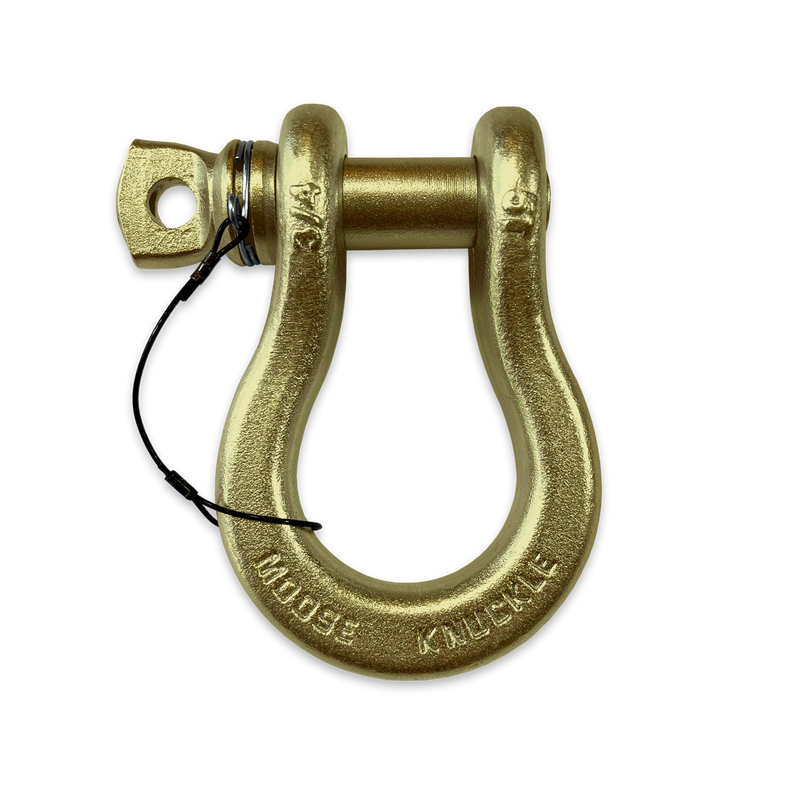 Brass B'oh Recovery Spin Pin Shackle 3/4