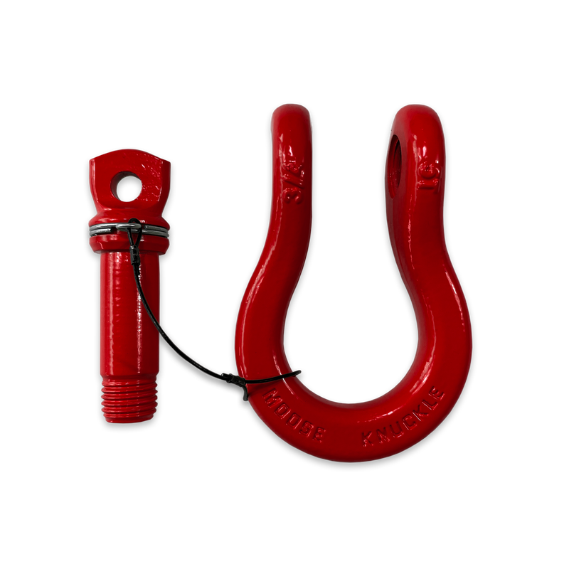 Red B'oh Recovery Spin Pin Shackle 3/4