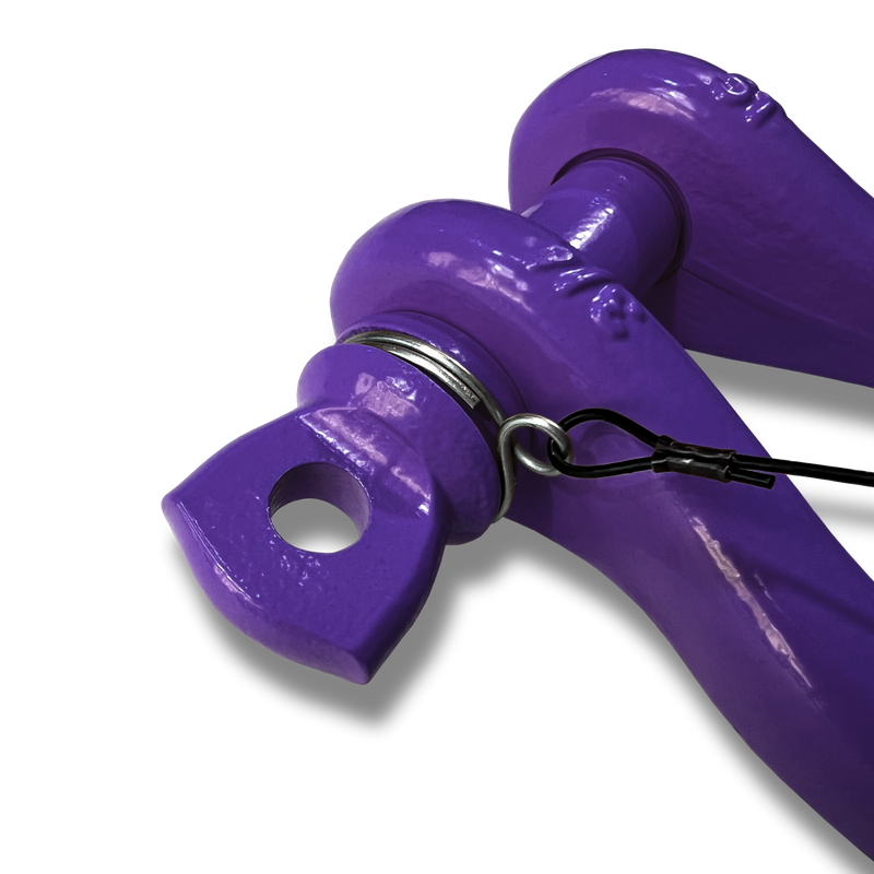 Purple B'oh Recovery Spin Pin Shackle 3/4