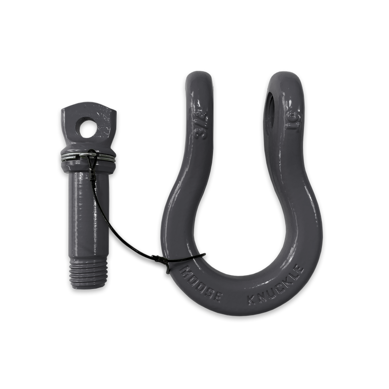 Gray B'oh Recovery Spin Pin Shackle 3/4