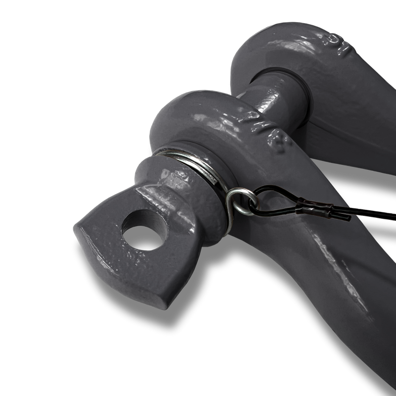 Gray B'oh Recovery Spin Pin Shackle 3/4