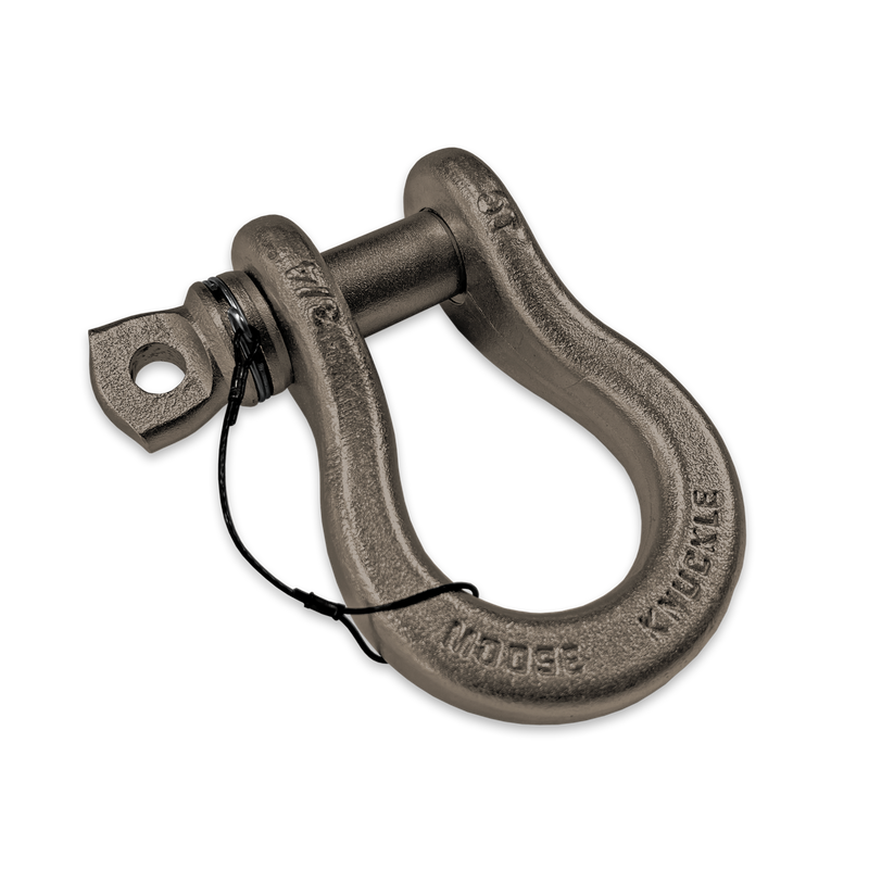 Raw Uncoated B'oh Recovery Spin Pin Shackle 3/4