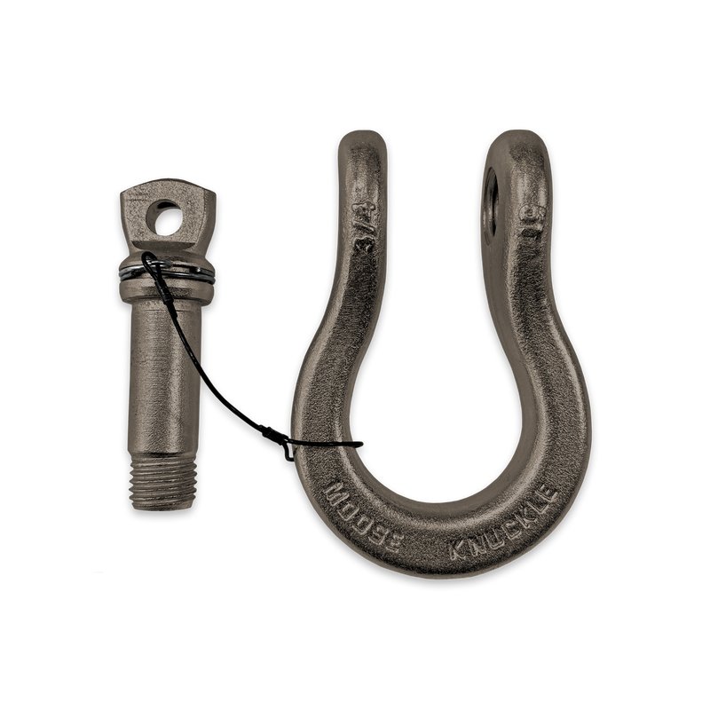 Raw Uncoated B'oh Recovery Spin Pin Shackle 3/4