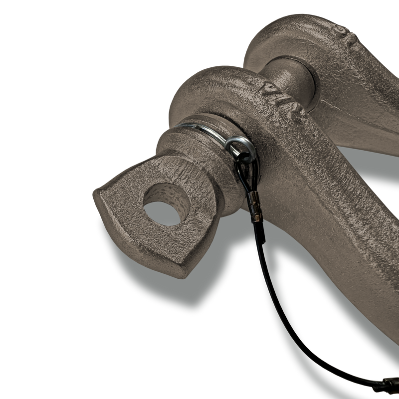 Raw Uncoated B'oh Recovery Spin Pin Shackle 3/4