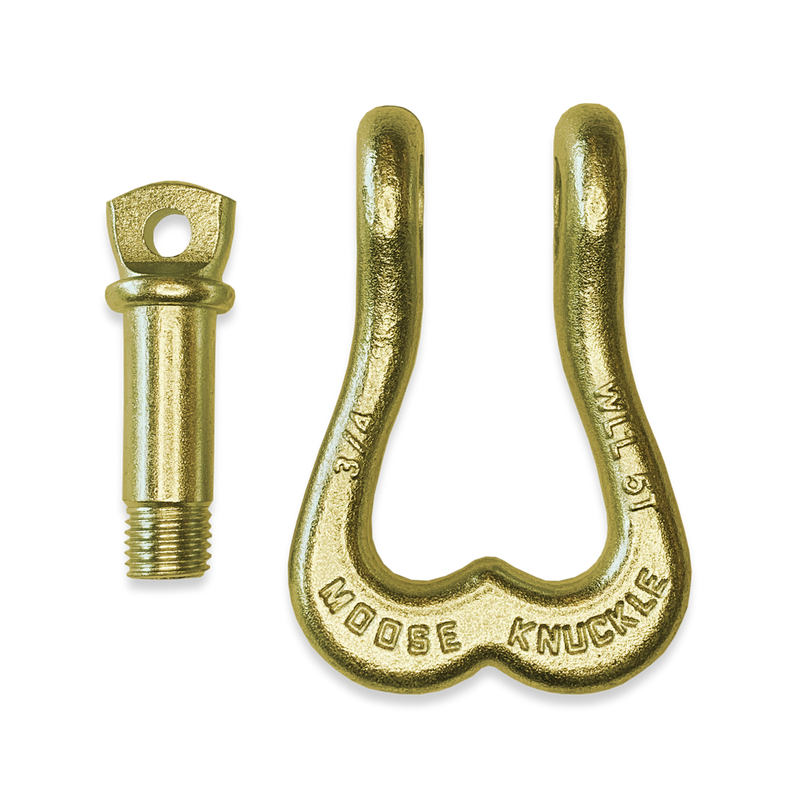 Brass Moose Knuckle XL Shackle 3/4