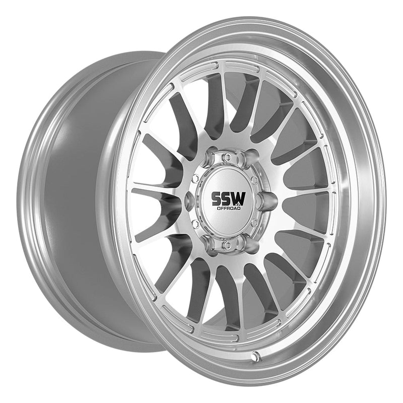 SSW Off-Road Dakar Wheel / Machined Silver / 17X9.0 +0