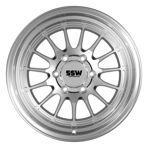 DAKAR / MACHINED SILVER / 17X9.0 -25 - Aspire Auto Accessories