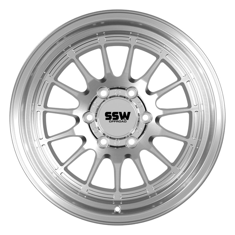 SSW Off-Road Dakar Wheel / Machined Silver / 17X9.0 +0