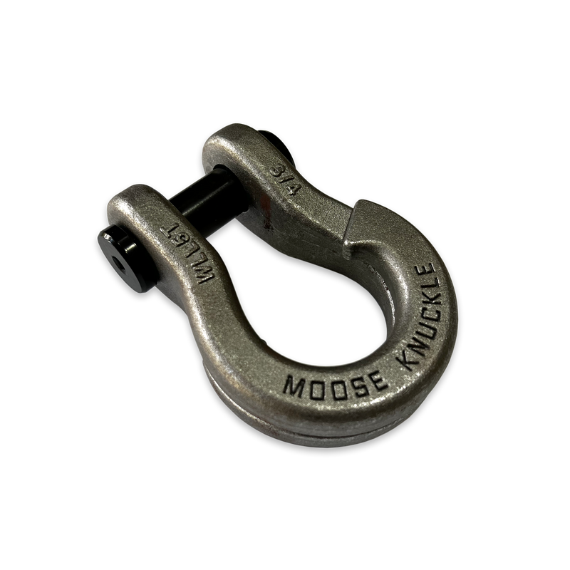 Raw Uncoated Jowl Recovery Split Shackle 3/4 - Aspire Auto Accessories