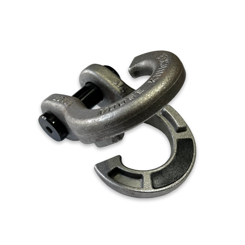 Raw Uncoated Jowl Recovery Split Shackle 3/4 - Aspire Auto Accessories