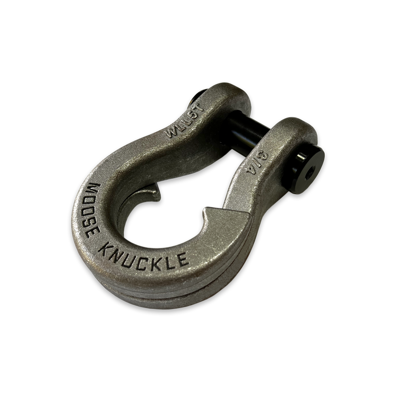 Raw Uncoated Jowl Recovery Split Shackle 3/4 - Aspire Auto Accessories