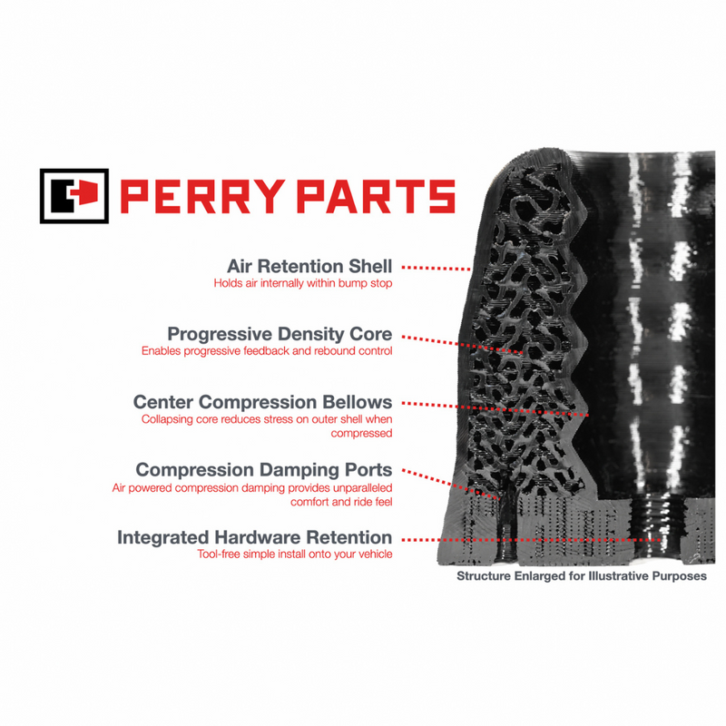 Perry Parts Rear Bump Stops for Lexus GX470 (2003-2009)