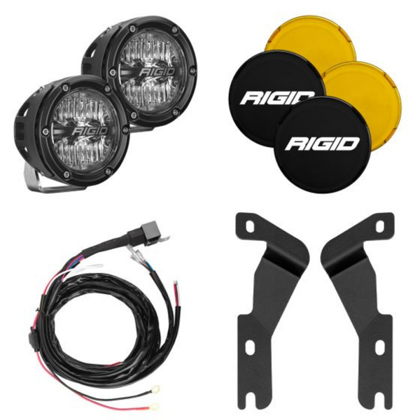 Rigid 360-Series A-Pillar Ditch Light Kit for Tacoma (2016-2023)