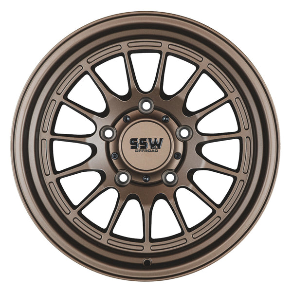 DAKAR / MATTE BRONZE / 17X9.0 +0 (5 LUG) - Aspire Auto Accessories