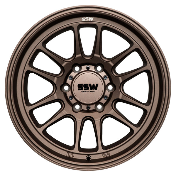 RAPTOR / MATTE BRONZE / 17X9.0 -12 - Aspire Auto Accessories