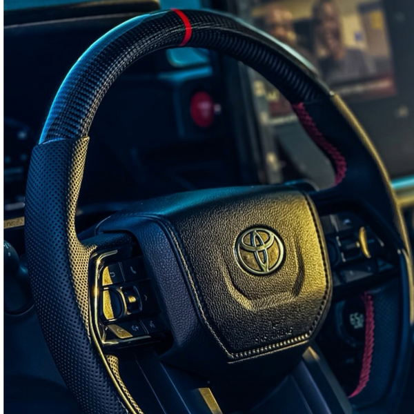 Aspire Carbon Fiber Steering Wheel for 24 Tacoma/22-24 Tundra